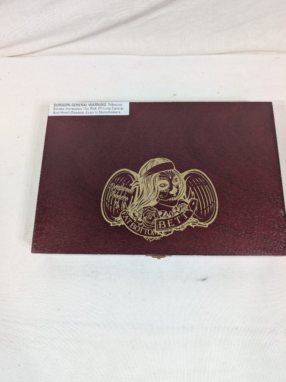 Deadwood Tobacco Fat Bottom Betty Toro Cigar Box